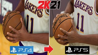 NBA 2K21 PS5 vs PS4 - Graphics and Gameplay Comparison