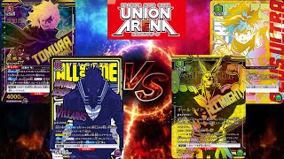 【UNION ARENA】オール・フォー・ワンvsオールマイト　ヒロアカ対戦