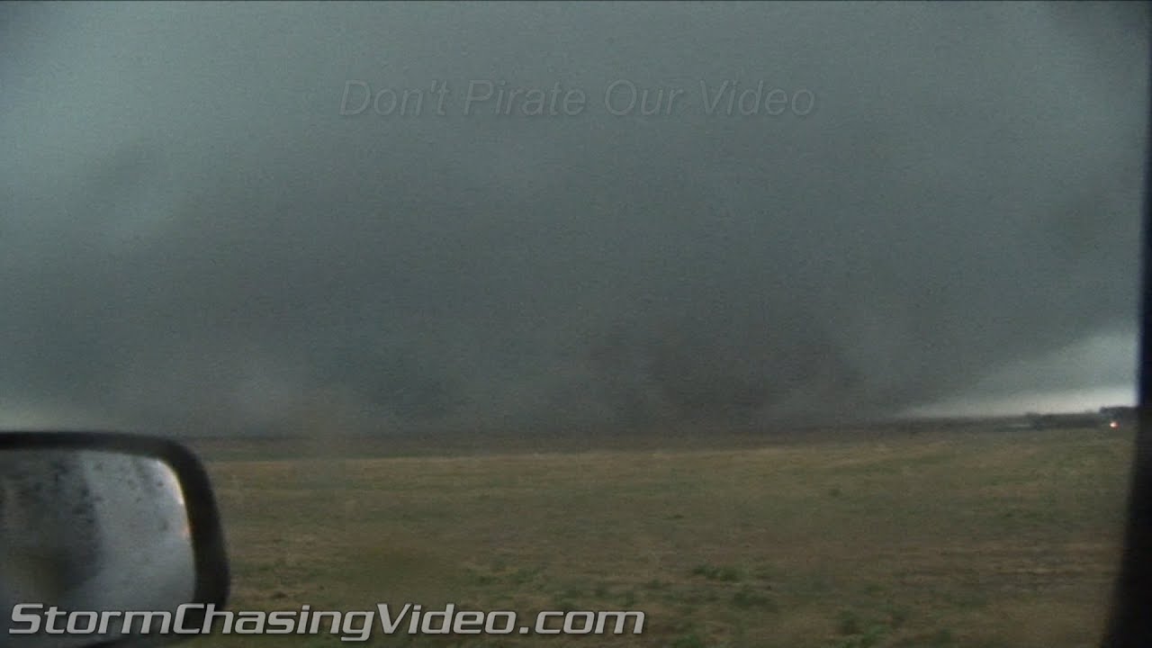 Storm Chasers Hit By Quinter, KS Wedge Tornado - Storm Chasing Video ...