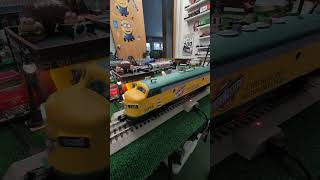 C \u0026 NW break test train run #youtube #subscribe #train #trainlayout #short