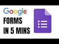 How to Create Google Form | Google Forms Complete Tutorial (Quick Guide)