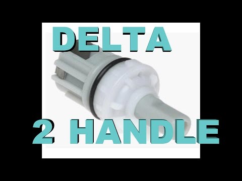 Delta 2 Handle Faucet, Fix leaks & drips Delta 2 Handle Faucet, Fix leaks & drips