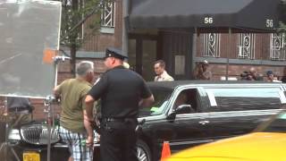 Ed Westwick & Kelly Rutherford filming Gossip Girl season 6 in New York - August 10, 2012