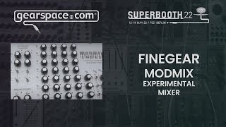 Finegear Modmix Experimental Mixer - Gearspace @ Superbooth 2022