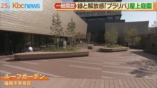 プラリバに屋上庭園がオープン