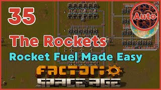 How to Plan Rocket Fuel Production for Rockets | Factorio Space Age New Player Guide | #35