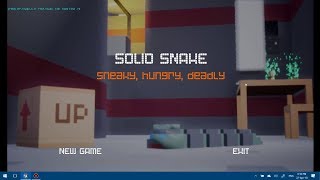 Solid Snake, walkthrough gameplay video (Ludum Dare 41, Compo)