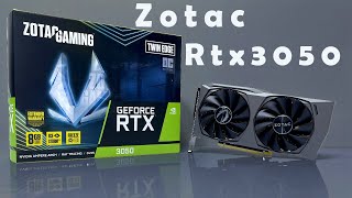 Zotac Rtx 3050 Twin Edge Oc Edition Unbox install test