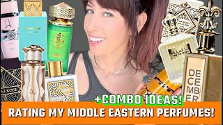 RATING ALL MY MIDDLE EASTERN PERFUMES!  #arabianperfumes  #middleeasternperfumes #perfumereview