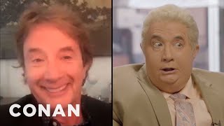Martin Short: Jiminy Glick Wouldn't Know About COVID-19 | CONAN on TBS