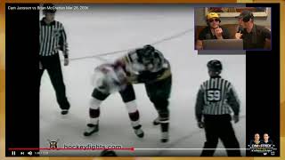 Cam and Strick Podcast - Video Clips - Brian McGrattan Vs Cam Janssen