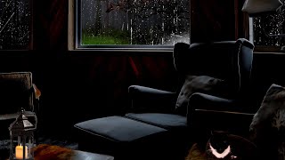 Cabin Reading Nook Downpour - heavy rain sounds [2 hours]