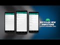 Android Recycler View Animations | Layouts | Containers | Lists | Android Studio Tutorial