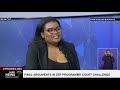 Final arguments in ZEP programme challenge
