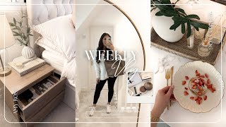 WEEKLY VLOG | Home Updates, Gym Routine \u0026 New recipes! 🌿