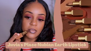 Swatches Of The New Juvia's Place Nubian Earth LipStick💄💄