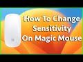 How To Change Sensitivity On Magic Mouse