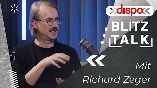 Amazon-Manager Richard Zeger über Innovationen in Europas Logistik: Robotik & KI | dispo Blitztalk