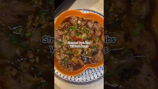 Steamed Pork Ribs with Black Beans  Recipe #steamedporkribs #porkribsrecipe #shorts #shortsfeed