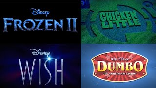 All the Logos from Walt Disney Animation Studios Trailers (1937-2023, last day o