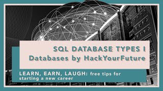 SQL DATABASE TYPES I Databases by HackYourFuture