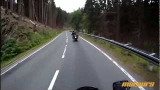 Harztour (Part 1) (GoPro HD Harz Germany Suzuki XF650 Freewind BMW 1600GT by www.motours.de)