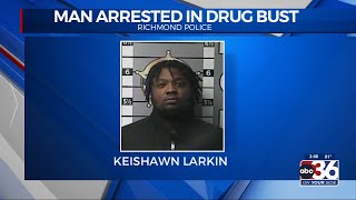 Police: Detroit man arrested in Richmond, Ky. with drugs, guns