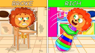 MrLion India | High Chair or Roly-Poly Chair for Babies | Cartoon for Kids