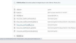 Web Scraping with Excel for COVID19 Dataset