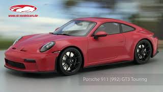 ck-modelcars-video: Porsche 911 (992) GT3 Touring 2022 Minichamps