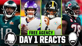 Winners & Losers: NFL Free Agency Day 1