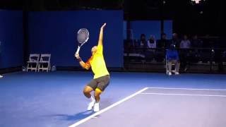 Yun Seong Chung - Australian Open juniors 2016 - video