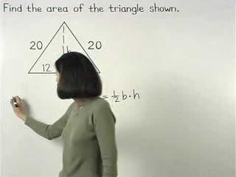 Area of a Triangle - MathHelp.com - Geometry Help Area of a Triangle - MathHelp.com - Geometry Help
