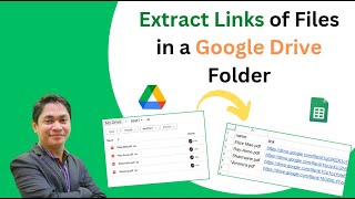 Extract Links of Files in a Google Drive Folder