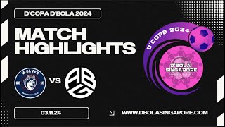 #DCopaDBola 03.11.24 - Wolves United FC VS Abg2 FC