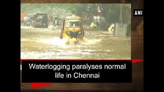 Waterlogging paralyses normal life in Chennai - Tamil Nadu News