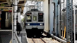 東武800型 802F 太田行き 館林駅発車