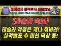 [TQQQ BTC 실전투자] [테슬라 속보] 테슬라 걱정은 개나 줘버리세요! 실적발표 후 미친 떡상 중! [TQQQ BTC 장기투자ㅣ도전! 월배당 천만원ㅣ노후준비ㅣ야심매매법]