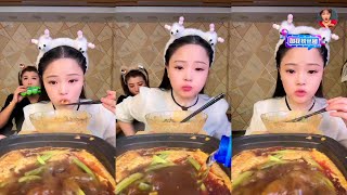 【ASMR MUKBANG】대창 동파육 새우 족발 중국 먹방 。 ASMR XIAOYU MUKBANG。N02。071123。7