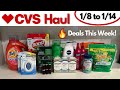 CVS Free and Cheap Couponing Deals This Week | 1/8 to 1/14 | 🔥 Fire Laundry Deal!