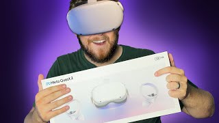 Meta (Oculus) Quest 2 Unboxing and Setup | Owning VR for the first time!