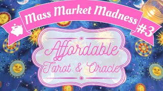 AFFORDABLE TAROT DECKS?! | Mass Market Madness #3 | Awesome TAROT \u0026 ORACLE worth looking at!