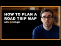 Plan a Road Trip Map with BatchGeo