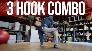 How To Do Footwork | 3 Hook Footwork Combination | Beginner Breaking Tutorial