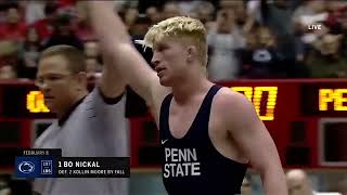 Every Bo Nickal Match at the 2019 Big Ten Wrestling Championships | Path to the 197 LB Title
