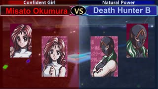 美少女レスラー列伝 奥村 美里 vs デスハンターB SNES Bishoujo Wrestler Retsuden Misato Okumura vs Death Hunter B