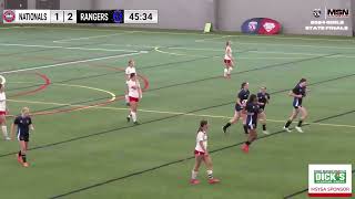 MSYSA U16 Girls Premier State Cup Final  Nationals vs Michigan Rangers