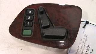 1998 Mercedes CLK320 Power Master Window / Control SEAT SWITCH LH 2108209110 - mbiparts.com U... OEM