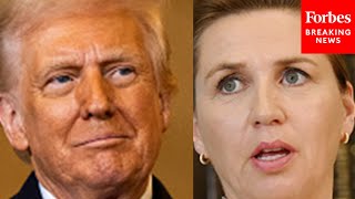 Trump Asked Point Blank About Danish PM Refusing Greenland Sale: 'Will You Take No For An Answer?