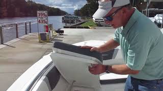 2024 Robalo R 230 cockpit walk around